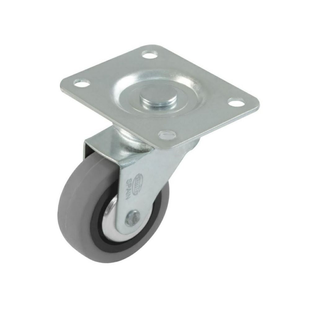Rubber castor wheel Ø30mm Furniture wheels AMIG 