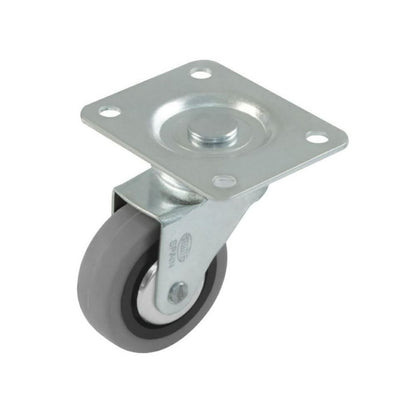 Rubber castor wheel Ø30mm Furniture wheels AMIG 