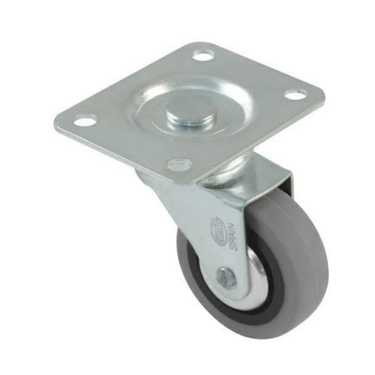 Rubber castor wheel Ø40mm Furniture wheels AMIG 