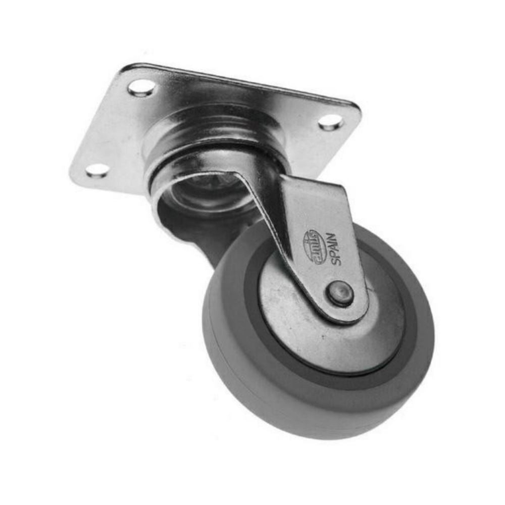 Rubber castor wheel Ø40mm Furniture wheels AMIG 
