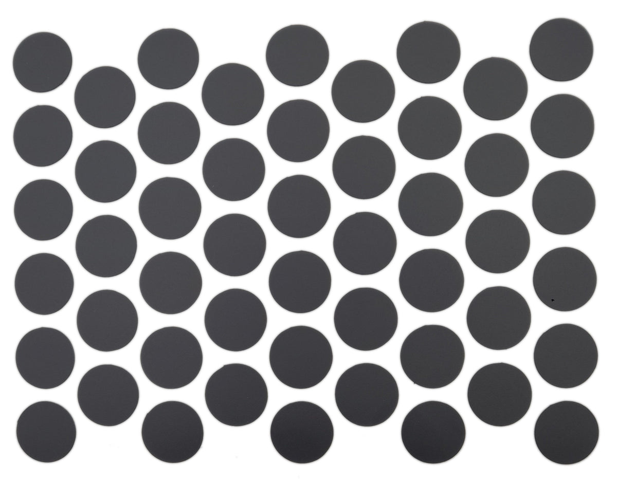 Screw cover caps Self-Adhesive - Anthracite 14mm Furnica 