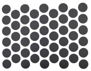 Screw Cover Caps Self-Adhesive - Anthracite 14mm