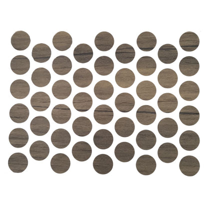 Screw cover caps Self-Adhesive - Antique Green 14mm Furnica 