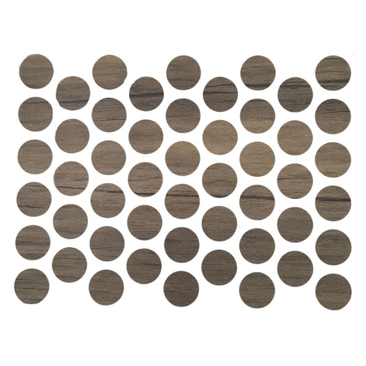 Screw cover caps Self-Adhesive - Antique Green 14mm Furnica 