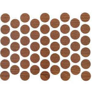 Screw Cover Caps Self-Adhesive - Antique Pine 14mm