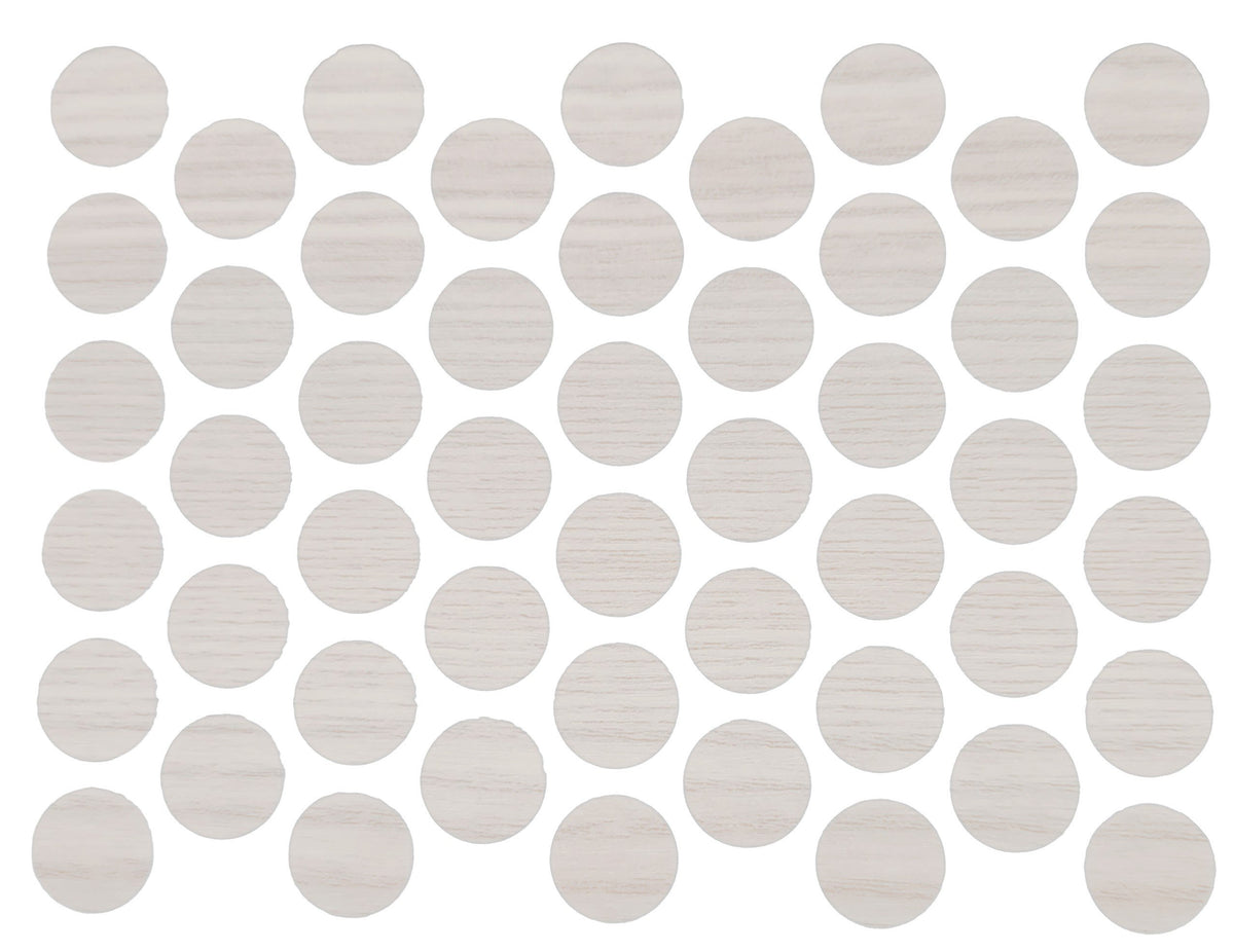 Screw cover caps Self-Adhesive - Antique White 14mm Furnica 