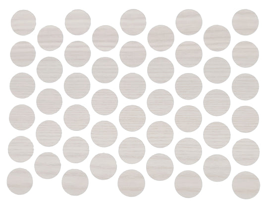 Screw cover caps Self-Adhesive - Antique White 14mm Furnica 