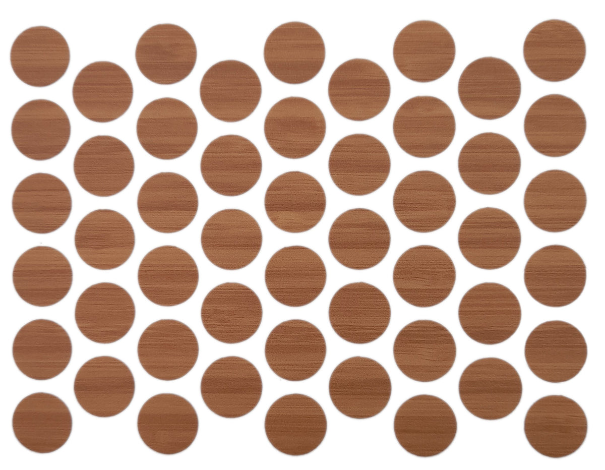 Screw cover caps Self-Adhesive - Bamboo 14mm Furnica 