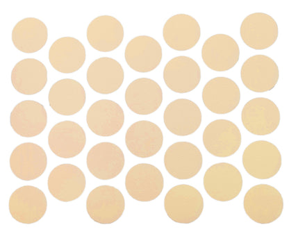 Screw cover caps Self-Adhesive - Beige 18mm Furnica 