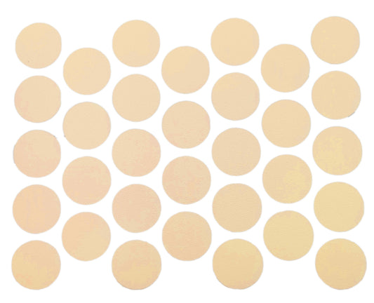 Screw cover caps Self-Adhesive - Beige 18mm Furnica 
