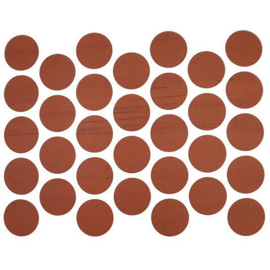 Screw cover caps Self-Adhesive - Birch 18mm Furnica 