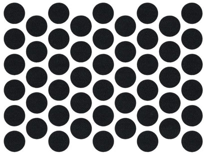 Screw cover caps Self-Adhesive - Black 14mm Caps NTP 