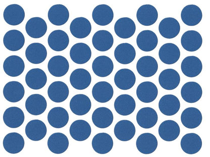 Screw cover caps Self-Adhesive - Blue 14mm NTP 
