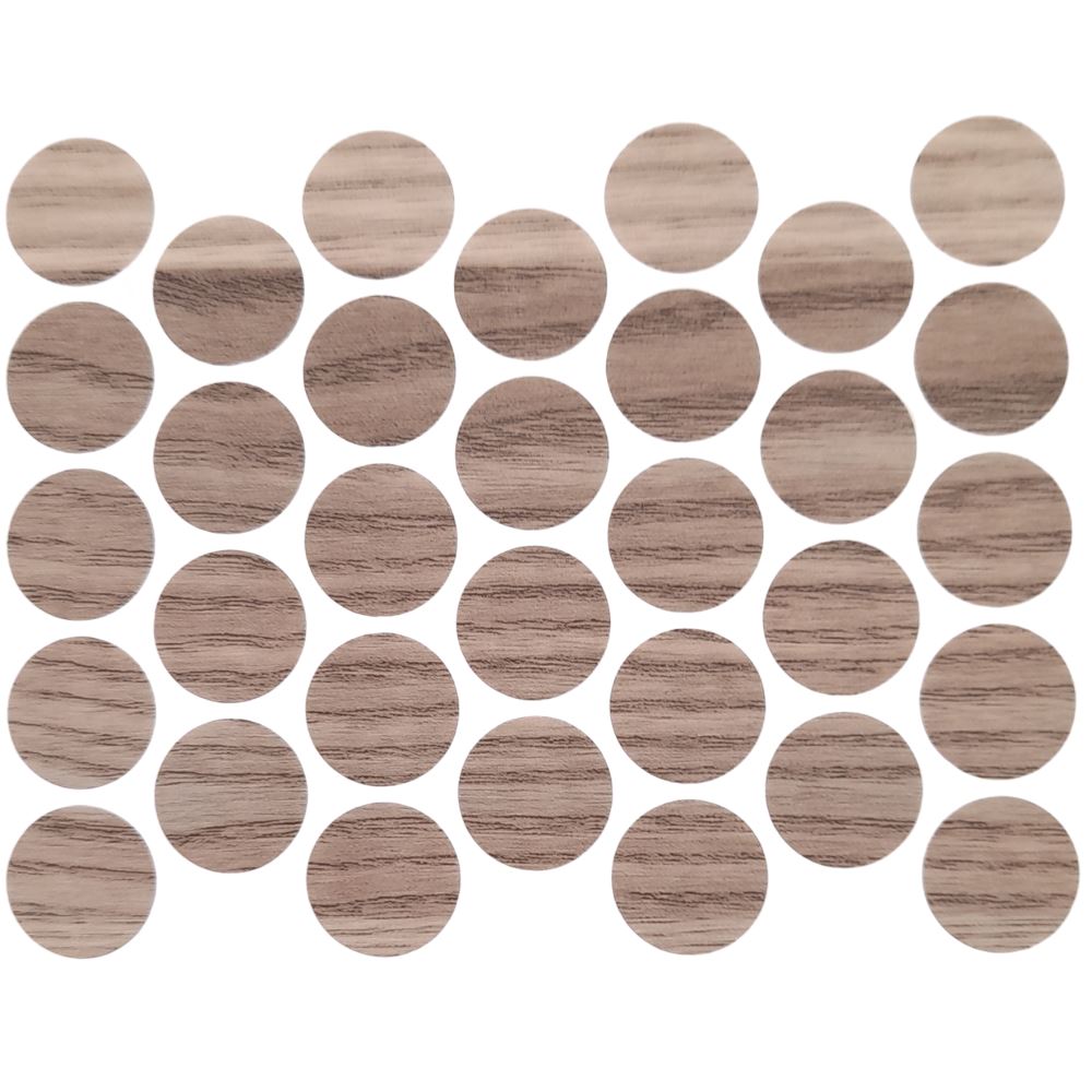 Screw cover caps Self-Adhesive - Cordoba 18mm Furnica 