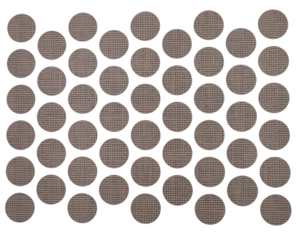 Screw cover caps Self-Adhesive - Cotton Latte 14mm Furnica 