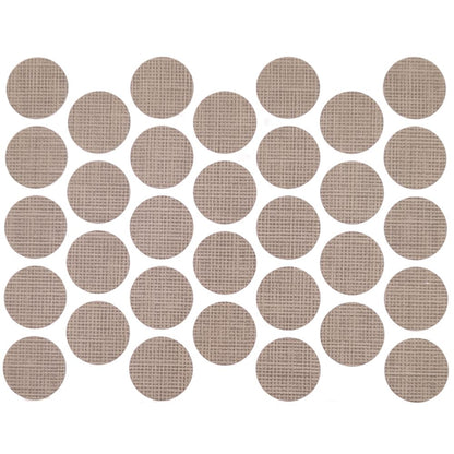 Screw cover caps Self-Adhesive - Cotton Latte 18mm Furnica 