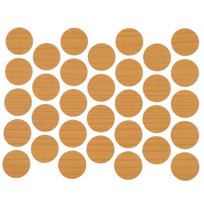 Screw cover caps Self-Adhesive - Dark Pine 18mm Furnica 