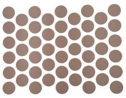 Screw cover caps Self-Adhesive - Latte 14mm Furnica 