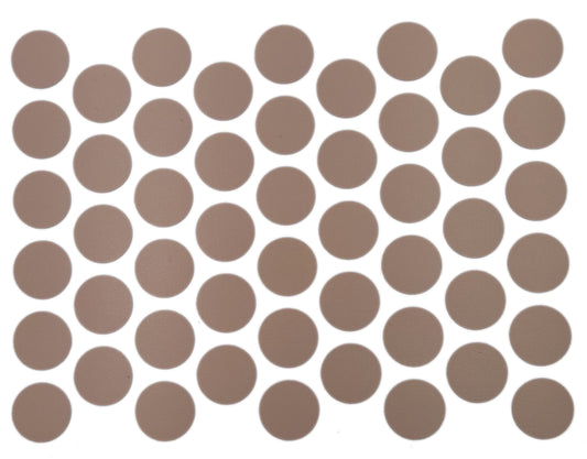 Screw cover caps Self-Adhesive - Latte 14mm Furnica 