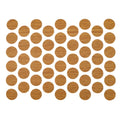 Screw cover caps Self-Adhesive - Oak 14mm Furnica 