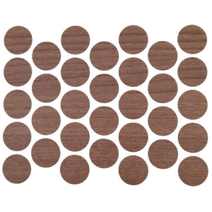Screw Cover Caps Self-Adhesive -  Oak Chamonix  18mm