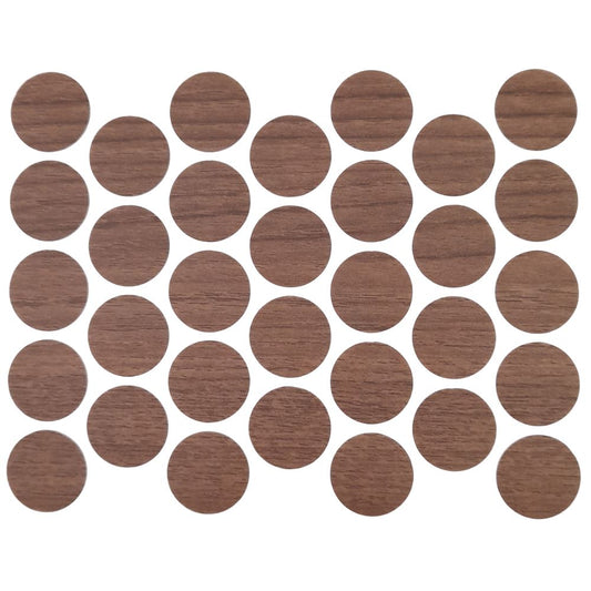 Screw cover caps Self-Adhesive - Oak Chamonix 18mm Furnica 