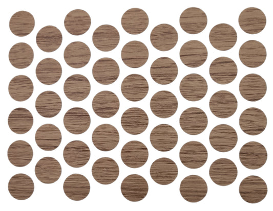 Screw cover caps Self-Adhesive - Oak Halifax 14mm Furnica 