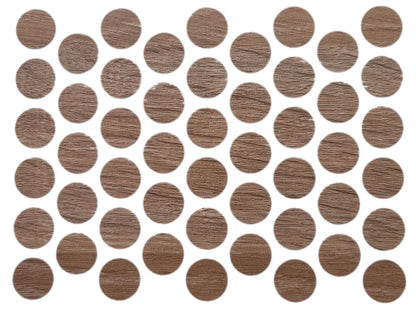 Screw cover caps Self-Adhesive - Oak Sonoma 14mm Furnica 