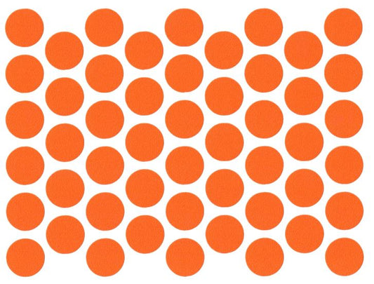 Screw cover caps Self-Adhesive - Orange 14mm NTP 