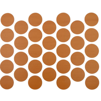 Screw cover caps Self-Adhesive - Pear 18mm Furnica 