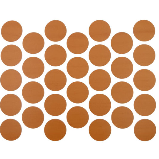 Screw cover caps Self-Adhesive - Pear 18mm Furnica 