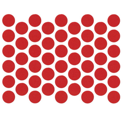 Screw cover caps Self-Adhesive - Red 14mm NTP 