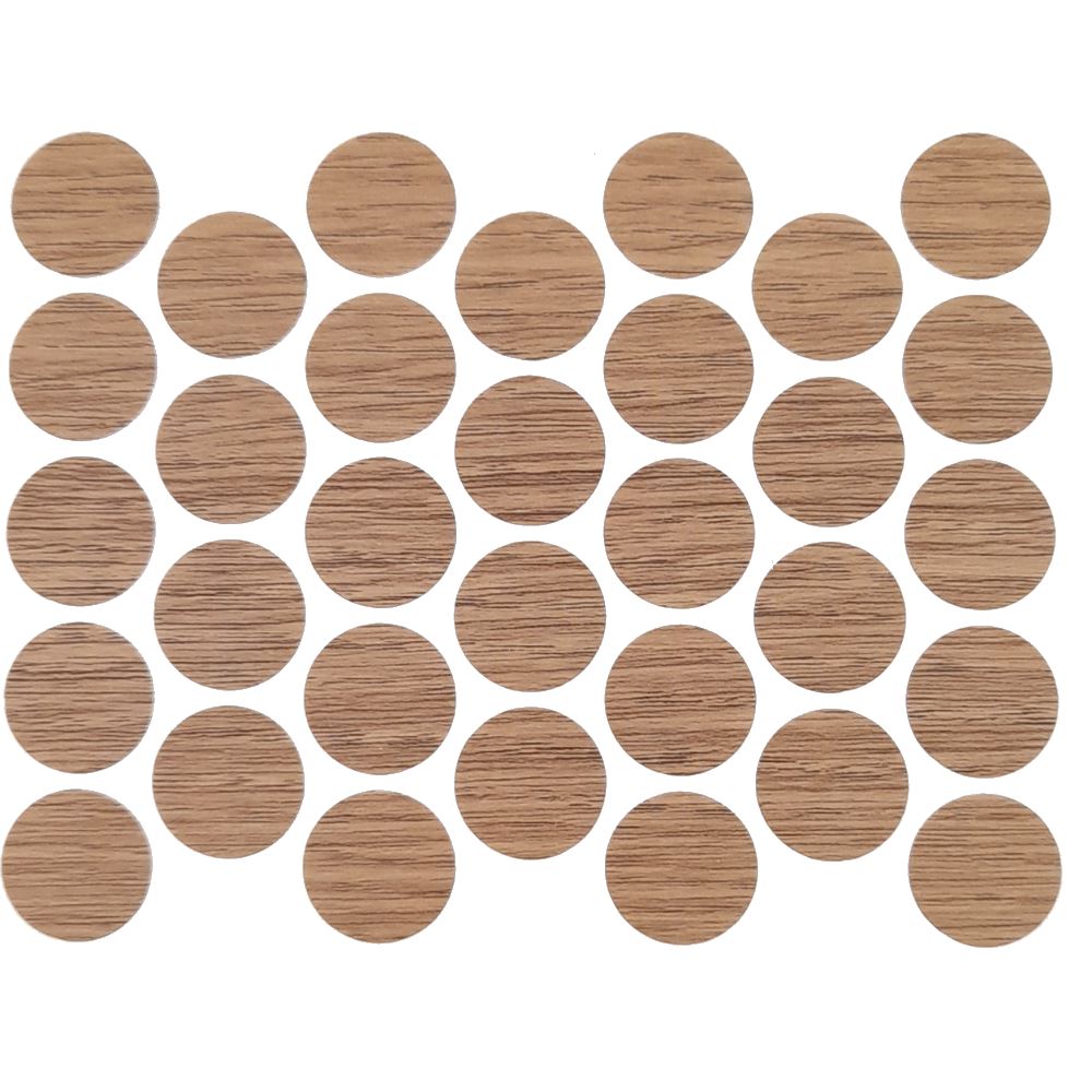 Screw cover caps Self-Adhesive - Salerno 18mm Furnica 