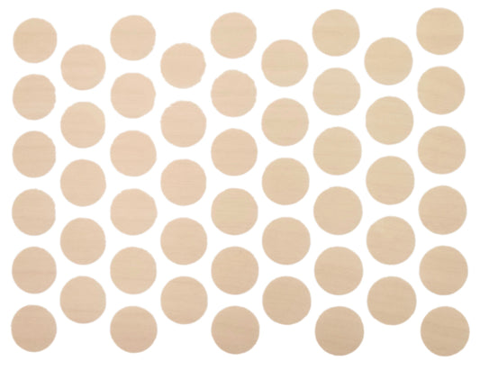 Screw cover caps Self-Adhesive - Soft Maple 14mm Furnica 