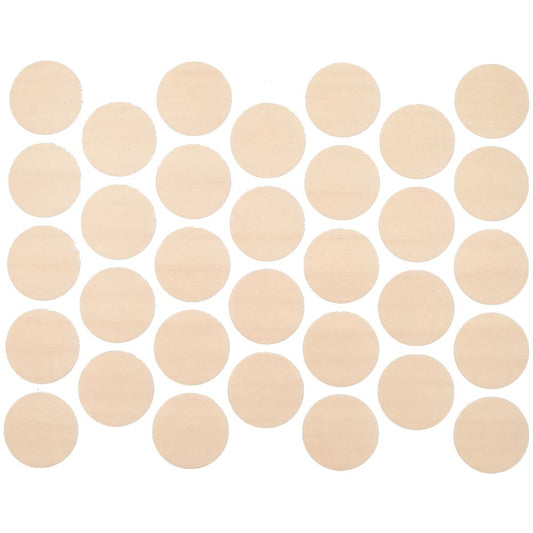 Screw cover caps Self-Adhesive - Soft Maple 18mm Furnica 