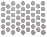 Screw cover caps Self-Adhesive - Trend Grey 14mm