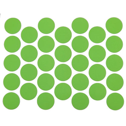 Screw cover caps Self-Adhesive - Water Green 18mm Furnica 