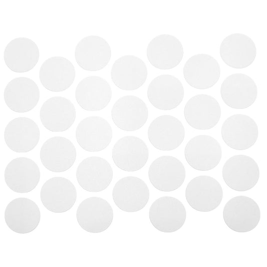 Screw cover caps Self-Adhesive - White 18mm Furnica 
