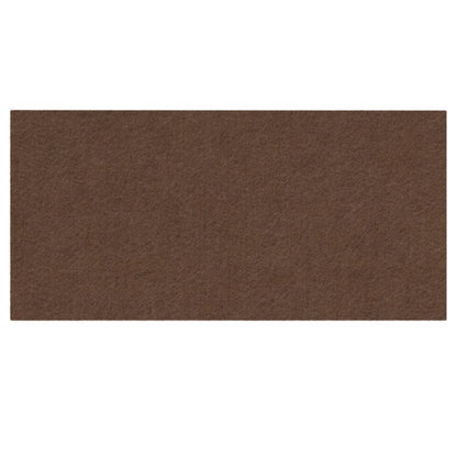Self-Adhesive Felt Pad 120x240mm - Brown NTP 