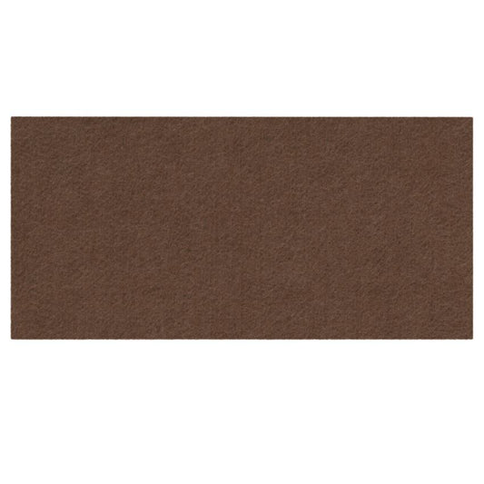 Self-Adhesive Felt Pad 120x240mm - Brown NTP 