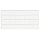 Self-Adhesive Felt Pad 25x25mm - White NTP 