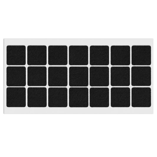 Self-Adhesive Felt Pad 30x30mm NTP Black 