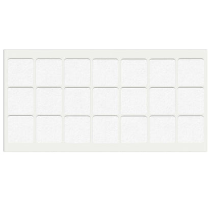 Self-Adhesive Felt Pad 30x30mm White NTP 