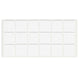 Self-Adhesive Felt Pad 35x35mm White NTP 