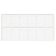 Self-Adhesive Felt Pad 35x55mm White NTP 