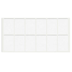 Self-Adhesive Felt Pad 35x55mm White
