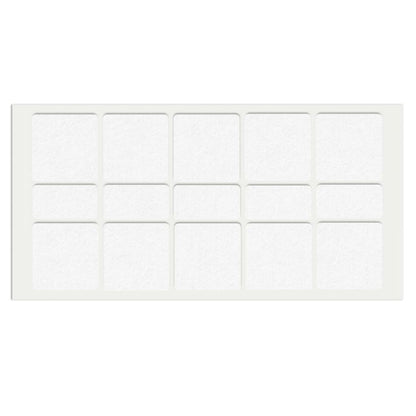 Self-Adhesive Felt Pad 40x40mm White NTP 