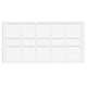 Self-Adhesive Felt Pad 40x40mm White NTP 