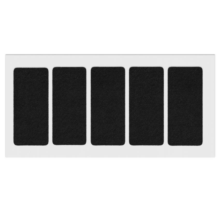 Self-Adhesive Felt Pad 40x90mm Black NTP 