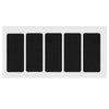 Self-Adhesive Felt Pad 40x90mm Black